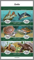 SIERRA LEONE 2023 MNH Turtles Schildkröten M/S – OFFICIAL ISSUE – DHQ2413 - Tortues