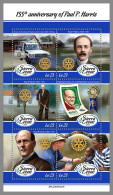 SIERRA LEONE 2023 MNH Paul P. Harris Rotary Club M/S – OFFICIAL ISSUE – DHQ2413 - Rotary Club