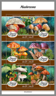 SIERRA LEONE 2023 MNH Mushrooms Pilze M/S – OFFICIAL ISSUE – DHQ2413 - Mushrooms