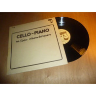 OJEBO / ALBENA ZAHARIEVA - Cello-piano DUO VIOLONCELLE PIANO - OPUS 3 SUEDE Lp 1978 - Klassik