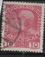 AUTRICHE  1355 // YVERT 106 // 1908-13 - Gebraucht