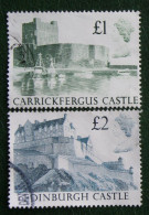 Castles High Values Windsor Edinburgh Mi 1174 1176 1988 Used Gebruikt Oblitere ENGLAND GRANDE-BRETAGNE GB GREAT BRITAIN - Usados