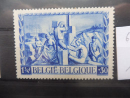 Varieté Cob  Belgique 698 V1  Mnh Neuf ** Varieteit Belgie Perfect Parfait - 1931-1960