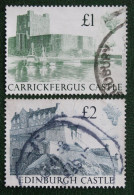 Castles High Values Windsor Edinburgh Mi 1174 1176 1988 Used Gebruikt Oblitere ENGLAND GRANDE-BRETAGNE GB GREAT BRITAIN - Used Stamps