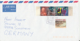 Australia Air Mail Cover Sent To Germany 7-11-1997 Topic Stamps - Covers & Documents