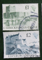 Castles High Values Windsor Edinburgh Mi 1174 1176 1988 Used Gebruikt Oblitere ENGLAND GRANDE-BRETAGNE GB GREAT BRITAIN - Used Stamps