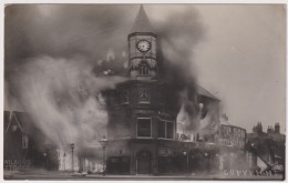 ESSEX - Brentwood - Wilsons Corner Fire 04/09/1909 - Near Romford - Real Photo - Other & Unclassified