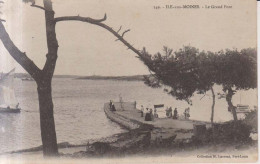 Ile Aux Moines Le Grand Pont    Carte Postale Animee 1906 - Ile Aux Moines