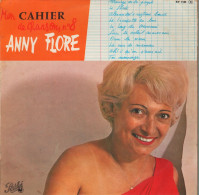 ANNY FLORE - FRENCH 25CM VINYLE MON CAHIER DE CHANSONS N° 8 - LE LONG DU MISSOURI + 9 - Autres - Musique Française