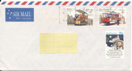 Australia Air Mail Cover Sent To Germany DDR 23-10-1989 Topic Stamps - Covers & Documents