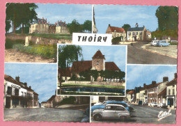 SAS1589  CP  Souvenir De  THOIRY (Yvelines)  5 Vues -  FIAT ...  ++++ - Thoiry