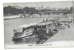 Carte Postale  : Paris  La Seine Au Pont Des Arts - Ponts