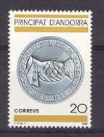 Andorra - 1988, Pareatge E=207 S=187 (**) - Nuevos