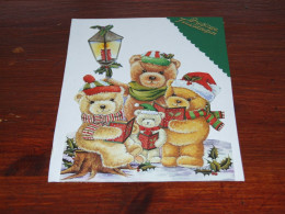 73337-      SELF-MADE CARD - BEREN / BEARS / BÄREN / OURS / ORSI / TEDDYBEARS - Spielzeug & Spiele