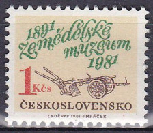 ** Tchécoslovaquie 1981 Mi 2617 (Yv 2441), (MNH)** - Unused Stamps