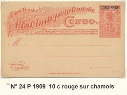 ZAC BELGIAN CONGO SBEP 24 P "PRINCES" UNUSED - Postwaardestukken