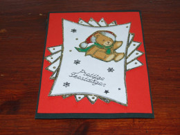 73338-      SELF-MADE CARD - BEREN / BEARS / BÄREN / OURS / ORSI / TEDDYBEARS - Games & Toys