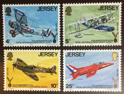 Jersey 1975 Air Forces Association Aircraft MNH - Jersey