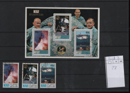 Niue Michel Cat.No. Used  260/262 + Sheet 22 - Niue