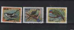 Niue Michel Cat.No. Used 116/118 Birds - Niue