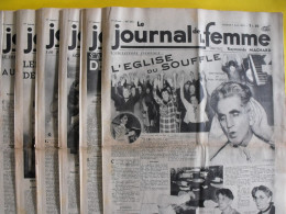 6 N° De Le Journal De La Femme De 1939. Revue Féminine. Défense Passive Shirley Temple Maryse Hilsz Bastié Lion Goutte - 1900 - 1949