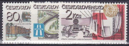 ** Tchécoslovaquie 1981 Mi 2619-21 (Yv 2442-4), (MNH)** - Unused Stamps