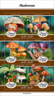 Sierra Leone  2023 Mushrooms. (445a12) OFFICIAL ISSUE - Mushrooms