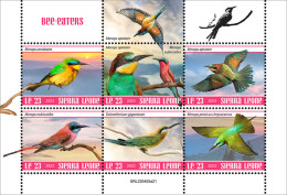 Sierra Leone  2023 Bee-eaters. (445a21) OFFICIAL ISSUE - Sonstige & Ohne Zuordnung