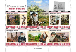 Sierra Leone  2023 120th Memorial Anniversary Of Camille Pissarro. (445a22) OFFICIAL ISSUE - Impresionismo