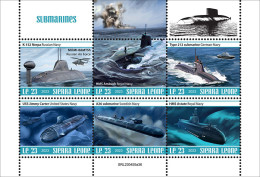 Sierra Leone  2023 Submarines. (445a36) OFFICIAL ISSUE - Sottomarini