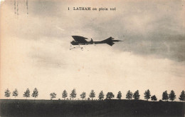 TRANSPORT - Avions - ... -1914 : Précurseurs - Port Aviation - Latham En Plein Vol - Carte Postale Ancienne - ....-1914: Vorläufer