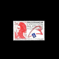 Frankreich / France: 'Exposition Philatélique Philexfrance 1989 – Liberté De Gandon, 1988' Mi 2661; Yv 2524; Sc 2105 [*] - Oblitérés