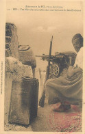 EVENEMENT DE FEZ. 17-19 Avril 1912. Une Mitrailleuse Installée à Bab-El-Guissa. - Fez (Fès)