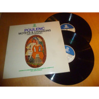 JEAN GIROUD Motets & Chansons Polyphoniques POULENC - ERATO ERA 9066/67 - France 2 Lp 1972 - Clásica