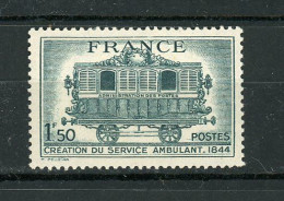 FRANCE - SERVICE POSTAL AMBULANT - N° Yvert 609* - Unused Stamps