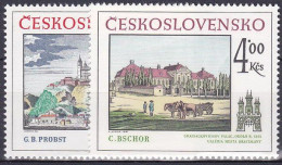 ** Tchécoslovaquie 1981 Mi 2622-3 (Yv 2445-6), (MNH)** - Unused Stamps