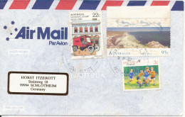 Australia Air Mail Cover Sent To Germany Topic Stamps - Lettres & Documents