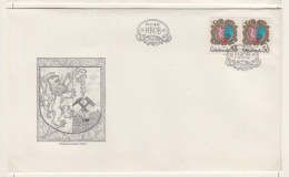 CESKOSLOVENSKO FDC MICHEL 2651/54 Armoiries - FDC