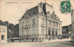 Arcis Sur Aube * Place Et Banque Caisse D'épargne * Banco Bank - Arcis Sur Aube