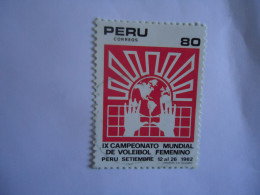 PERU MNH  STAMPS  ANNIVERSARIES  1982 - Pérou