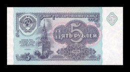 Rusia Russia 5 Rubles Kremlin 1991 Pick 239 Sc Unc - Rusland