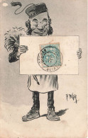 ILLUSTRATEUR SIGNE - H Müller - Homme Avec Un Fez - Carte Postale Ancienne - Altri & Non Classificati