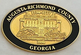 AUGUSTA RICHMOND COUNTY - GEORGIA - USA - GEORGIE - ETATS UNIS D'AMERIQUE - 1736/1777 - OLD GOVERNMENT HOUSE -    (20) - Cities