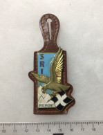 FRANCE INFANTERIE - Insigne 3° R.I. Régiment D’Infanterie Avec Son Cuir - 1939-45