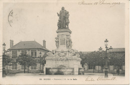 PC40042 Rouen. Fontaine J. B. De La Salle. 1903. B. Hopkins - Monde