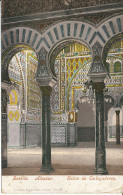 PC38092 Sevilla. Alcazar. Salon De Embajadores. Purger. No 3172. 1907. B. Hopkin - Monde