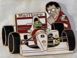 FORMULE 1 -  AYRTON SENNA - MARLBORO - CAR - VOITURE - AUTOMOBILE - AUTO - N°8 - SHELL - COQUILLAGE - HONDA  - (20) - F1