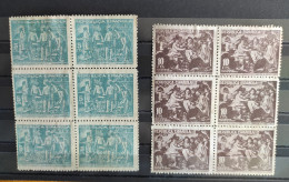 Paintings By Velazquez 1938 Spain Postal Tax Stamps - Ungebraucht