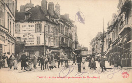 Troyes * La Rue émile Zola , Anciennement Rue Notre Dame * Commerces Magasins - Troyes