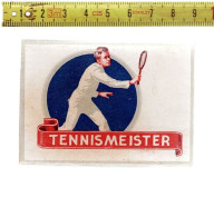 LADE T - Oude Kartonnen Doos Tennis Champion Cigarillo's, Motief Tennis - Ancienne Boîte En Carton De Cigarillos Tennis - Zigarrenetuis